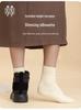 2025 Women's Thick-Soled Cotton Snow Boots: Velvet-Lined, Warm, Waterproof, Height-Boosting Winter Footwear