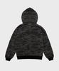 Saintpain Sp Leather Applique Camo Zip-Up Black