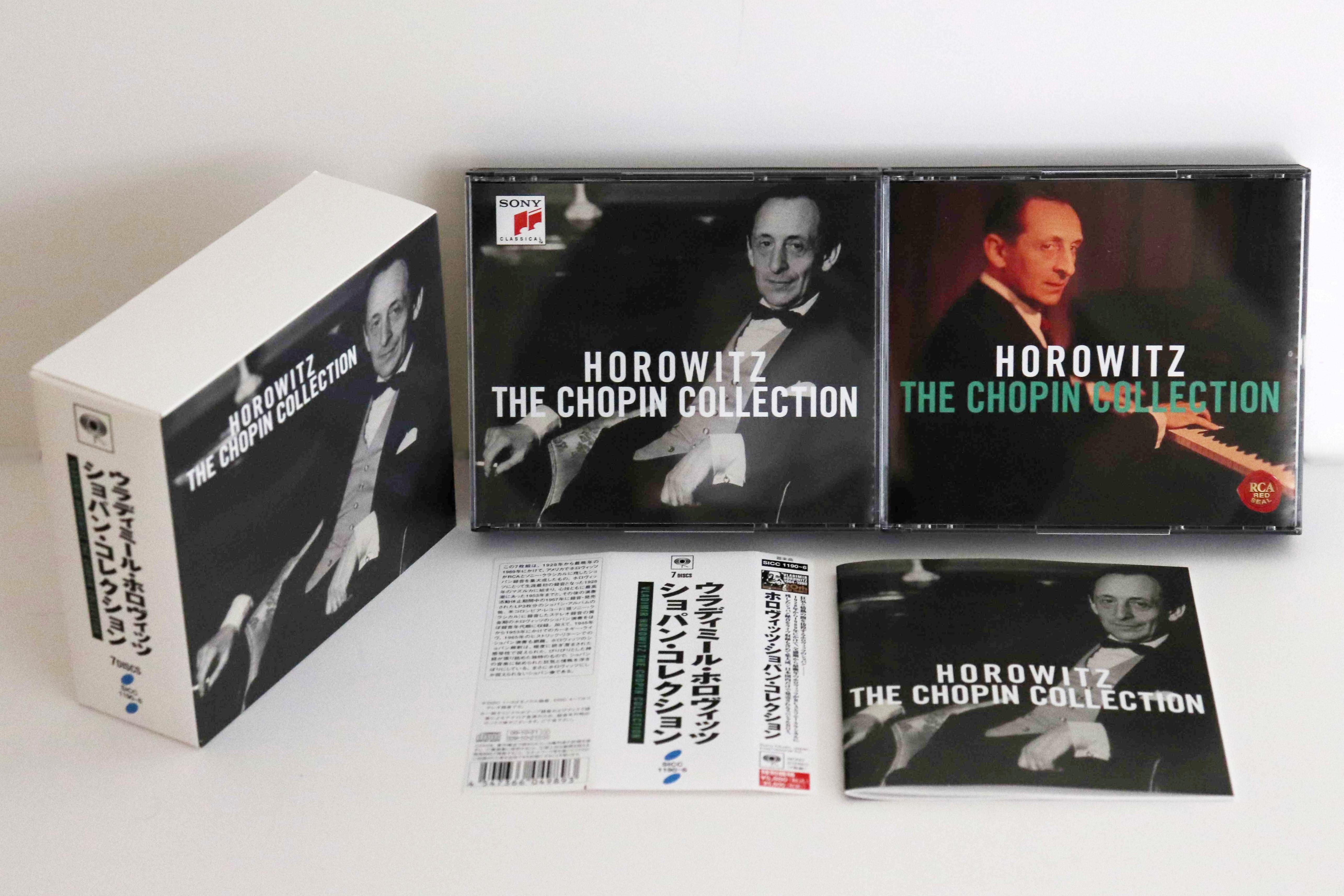 

CD VLADIMIR HOROWITZ - Chopin Collection SICC11906 SONY CLASSICAL 2009 Japan Obi Classical Used
