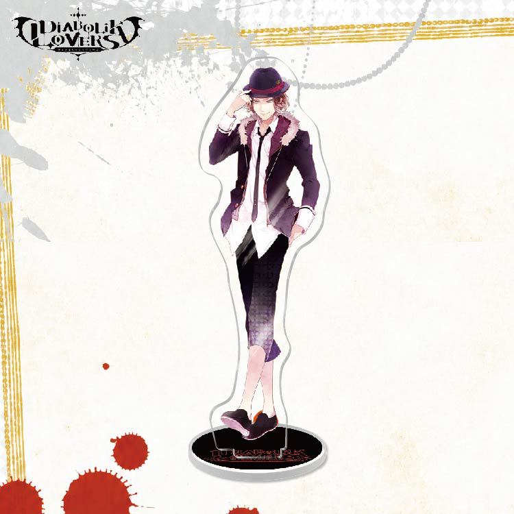 Anime game Devil Lover Reverse Roll Brother peripheral acrylic stand up Figure Stand Painted Desk Decor Ornament Gift