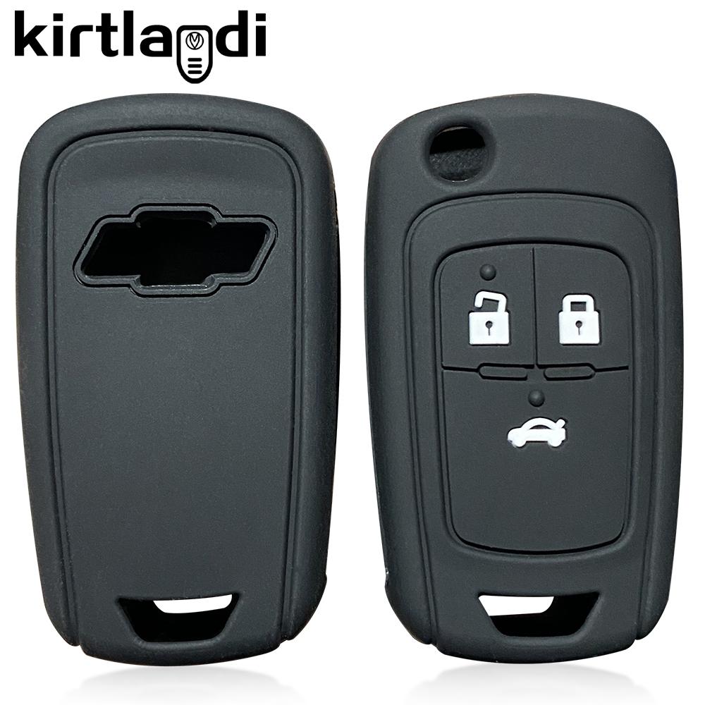 

силиконовый чехол-накладка для дистанционного ключа для Chevrolet Cruze Rawon Aveo T300 S10 Orlando Cobalt trax spark Ng Prism 3/4/5 кнопок