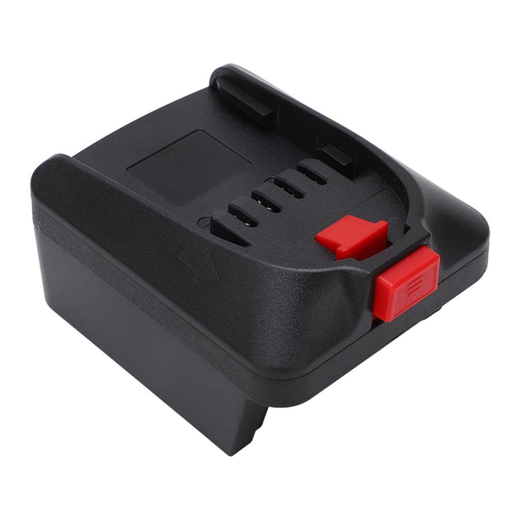Battery Adapter ABS Non Shaking No Burr Lithium Battery Converter for M18 to for Bosch 18V