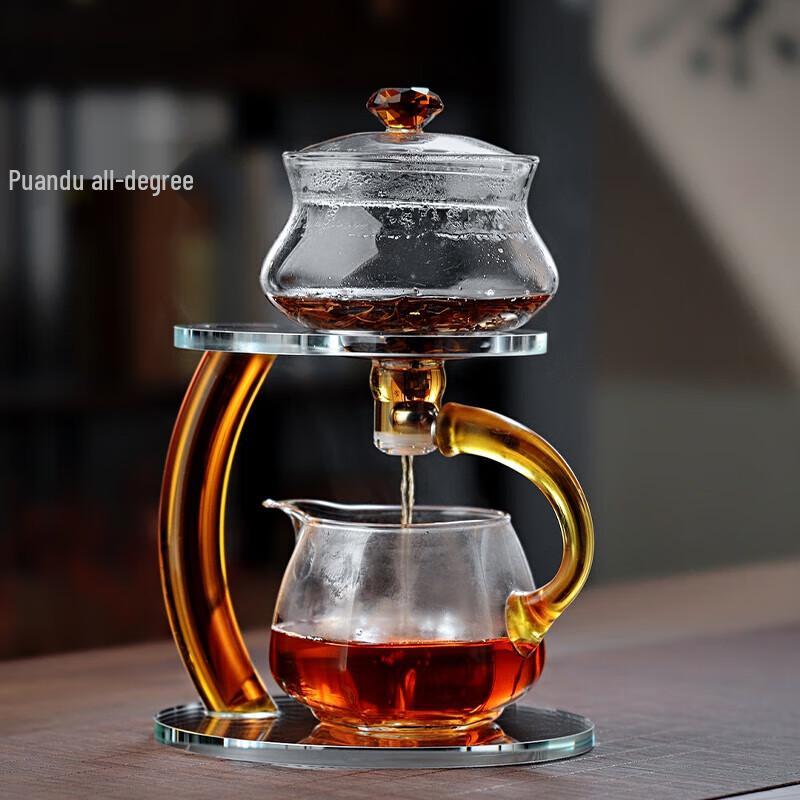 

Quandu Automatic Magnetic Glass Tea Set