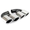 Porsche Cayenne GTS Black Quad Tailpipe Trim (11-24 Years)