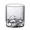 D5 175/300ML Whiskey Soda Glass Cup Bar Juice Beer Beverages Transparent Mountain Viewing Cup Glass Party Wine Glass Water Cup