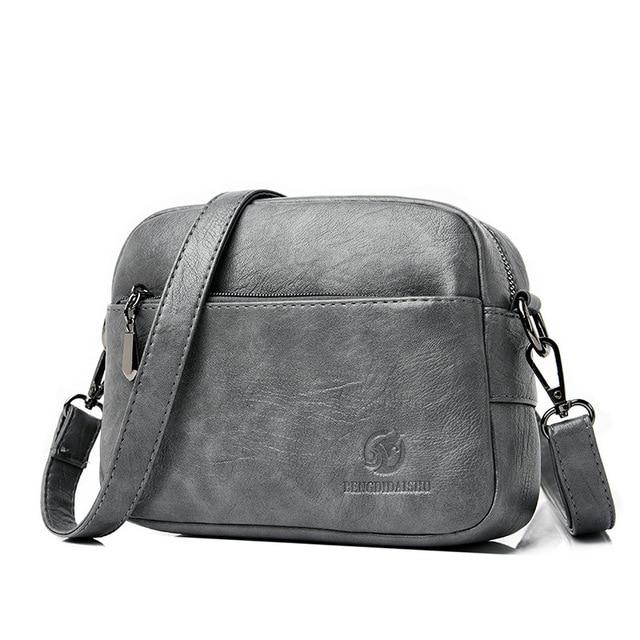 Leder Schulter Umhängetaschen Für Frauen Mode Kleine Tasche Dame Echtes Leder Frauen 'S Handtaschen