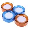 2Pcs/Lot Plastic Round Case Finger Wet Sponge Damper For Casher Count Money