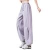 High-Waisted Wide-Leg Cargo Pants Women Breathable Quick-Dry Outdoor Hiking Casual Streetwear