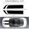 Car Hood Decal Sticker, Racing Stripe Graphic Stickers For Auto Body Skirt Roof Hood Bumper, Automotive Exterior Decoration Vinyl Decal For Car SUV