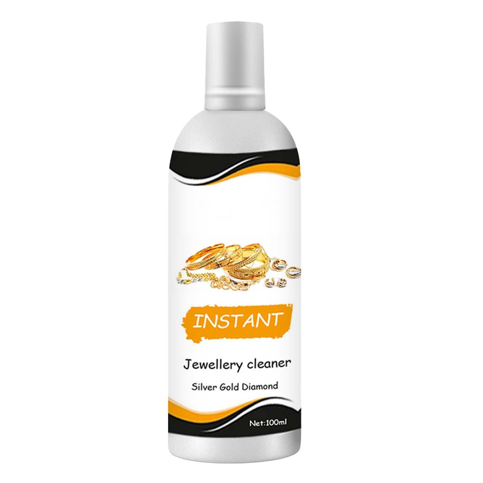 

Средство для чистки ювелирных изделий | Мягкое средство для мытья ювелирных изделий | Жидкость для быстрой очистки титана и диамо, 3,38 жидких унции