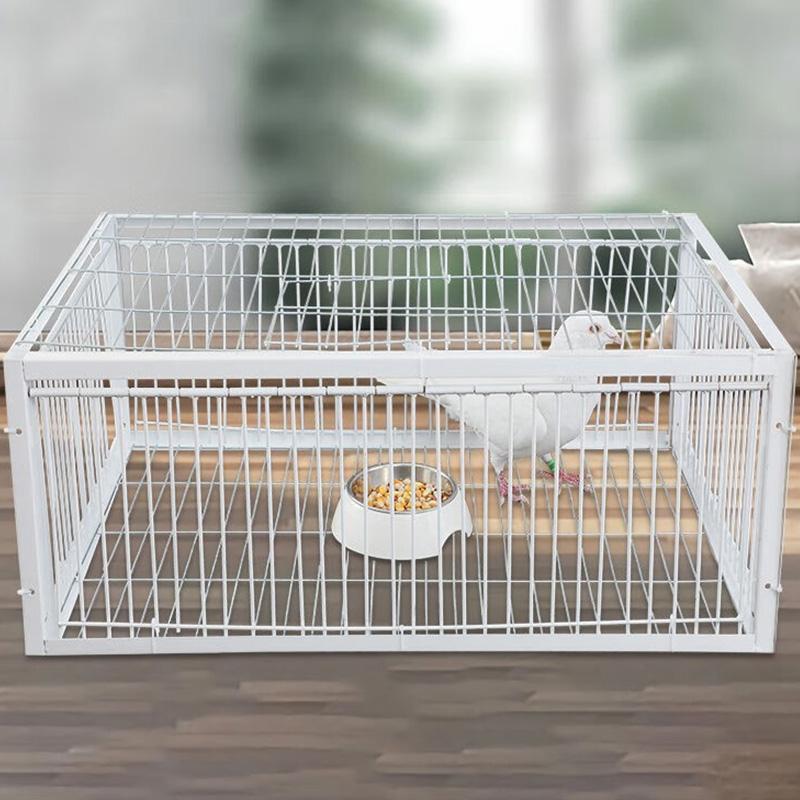 1PC Iron Trap Racing Birds Pigeon Jumping Cage Deodorant Cage Door Bailing Wire Birdcage Entrance House Bird