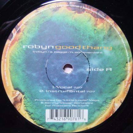 

12inch Record ROBYN Good Thang 74321690781 RCA 1999 Sweden Dance Electronica Used