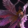 Digimon Adventure Figure Angemon Action Figurine Angewomon Statue 28cm Pvc Collection Desk Ornament Model Birthday Gift