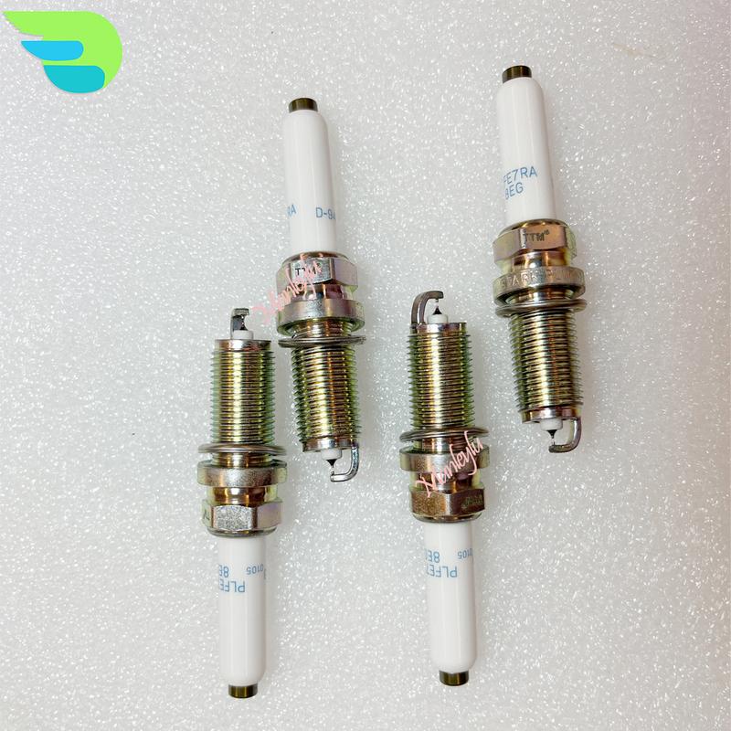 4pcs DOUBLE IRIDIUM Spark Plug D-94833 FOR PLFER7A8EG A1 A3 - A8 Q3 Q5-Q8 S3 TT Porsche Macan Panamera Cayenne 06K905601L