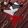 Transparent Mesh Sheer Lace Thong One-piece Romantic T Panties Mesh Briefs Women  Ladies Girls Gift