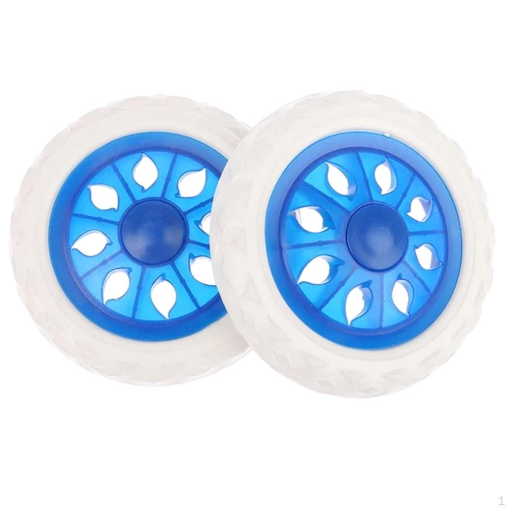 Rubber Wheels for Portable Shopping Carts and Trolleys