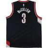 Nike X NBA Kollaborations-Trikot Portland Trail Blazers McCollum 3 Swingman Fashion Sportlich Minimalistisch Kinder Trikots Schwarz 9Z2B7BZ2P-TRACM