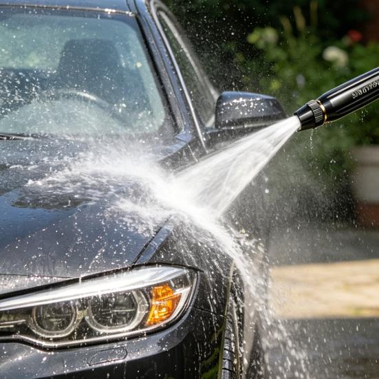 Car Wash Nozzle High Pressure Gardening Irrigation Tool with Booster Nozzle