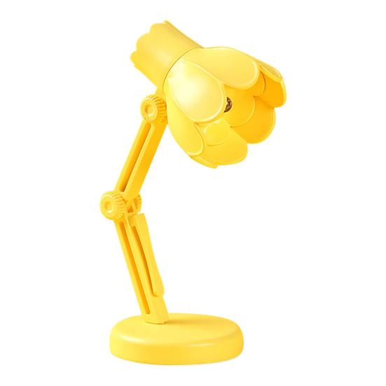 Schreibtischleuchte, tragbar, Schutz, sicher, Augenform, Blumenöffnung, magnetische LED-Leselampe für Wohnheim