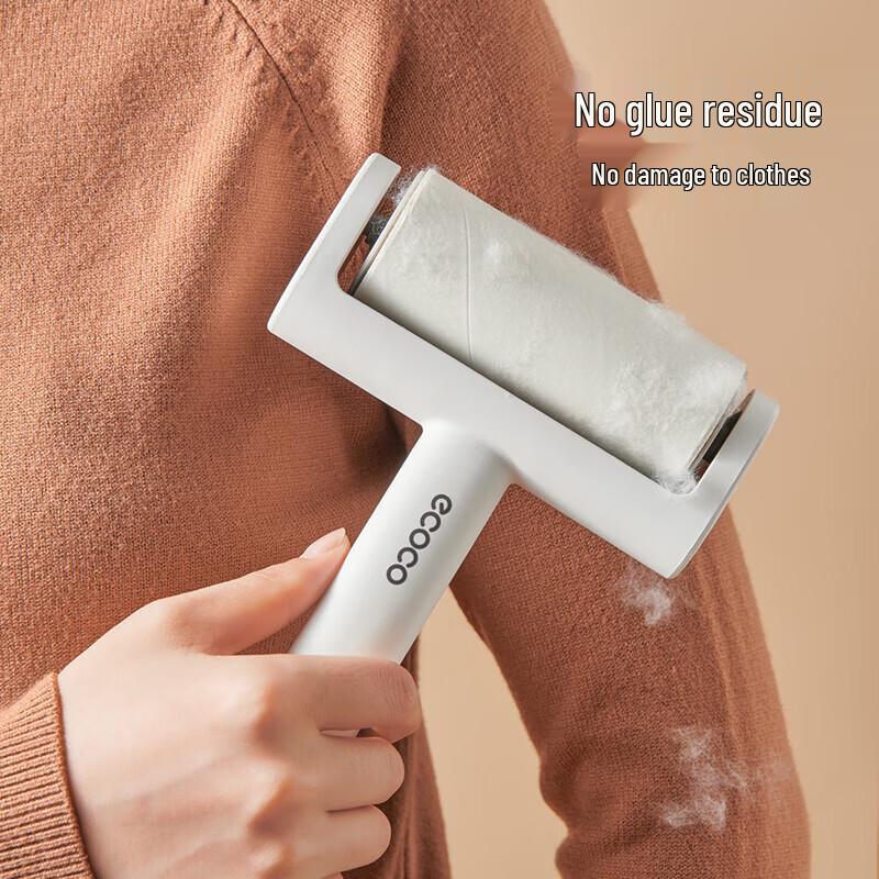 ecoco Large 16cm Lint Roller with 420 Tear-Off Sheets