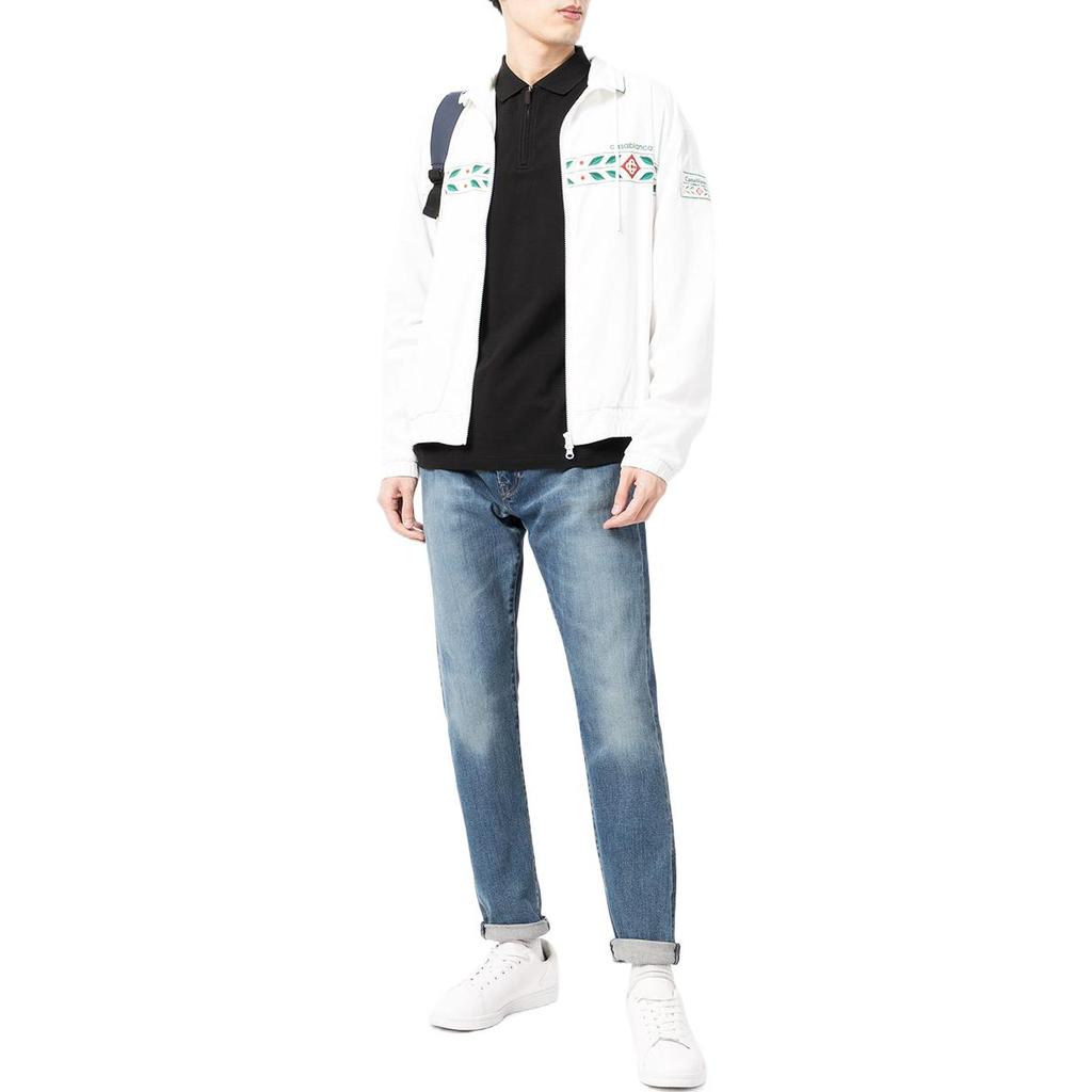 Polo Ralph Lauren Besticktes Kleines Logo Reißverschlusskragen Kurzarm Poloshirt Herren Oberteile Schwarz 710842622-001