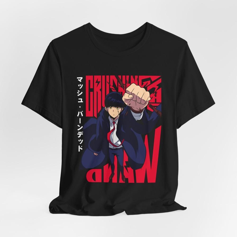 

Bold Mashle Tee – Unisex Anime Graphic for Fans of Magic Power and Humor Unisex T-Shirt XL