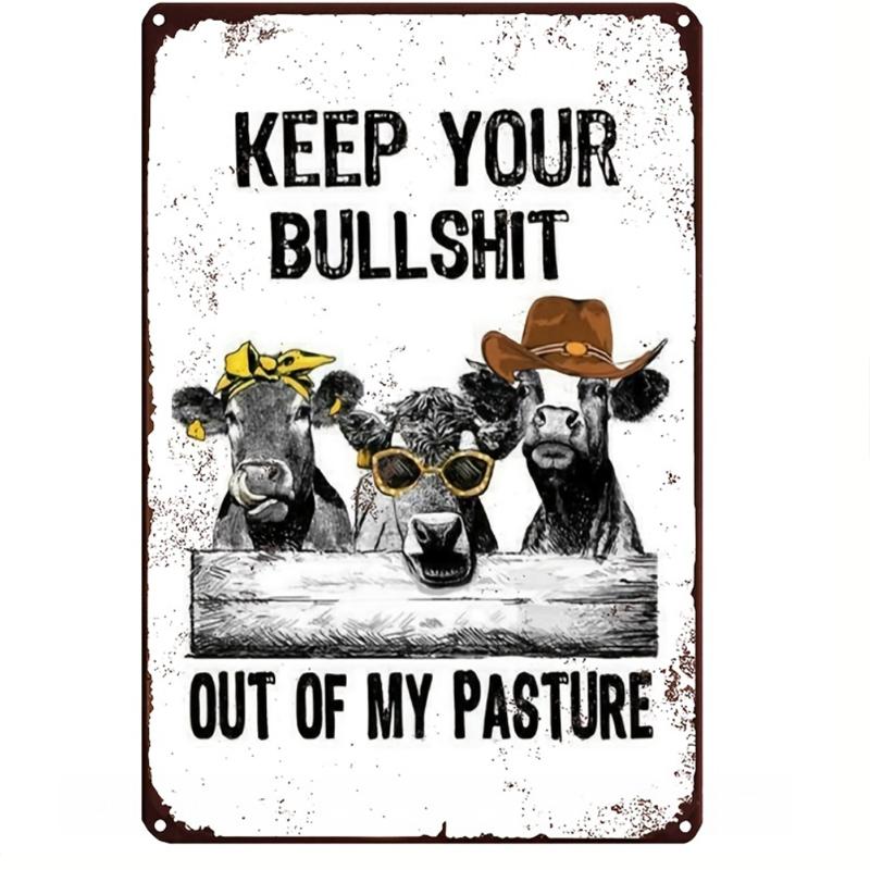 Pink Pig Metal Tin Signs Vintage Poster for BBQ Shop Kitchen Decortion Iron Plates Painting Retro Posters Home Wall Art Plaque