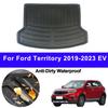 Car Auto Rear Boot Cargo Liner Tray Trunk Mat Carpet for Ford Territory 2019 - 2023 EV Pad Anti-dirty Anti-water 2022 2021 2020