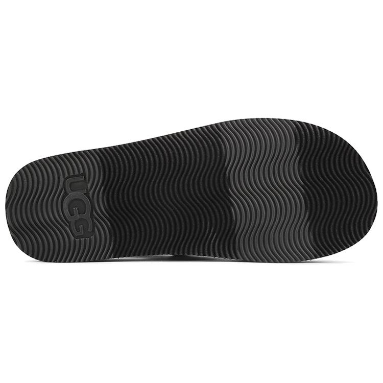 UGG Sports Sandals 'Black White' Women's 1107893-BLK