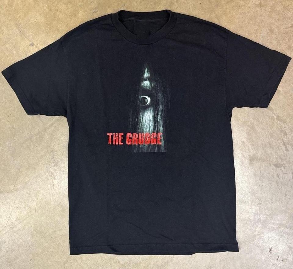 

2000-е Проклятие 2004 Ужасы Промо Футболка Размер S-5XL Репринт Унисекс Футболка S