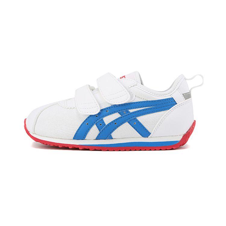 

Asics Cotla Retro Versatile Durable Low-Top Kids Running Shoes White Blue Red Color Block Kids Running Shoes 1144A214-100 28.5