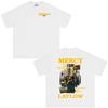 French Rapper Laylow Mercy Graphic Print T Shirts Unisex Women Hip Hop Fashion Pop Music Tshirts Vintage Tees Oversized Streetwear