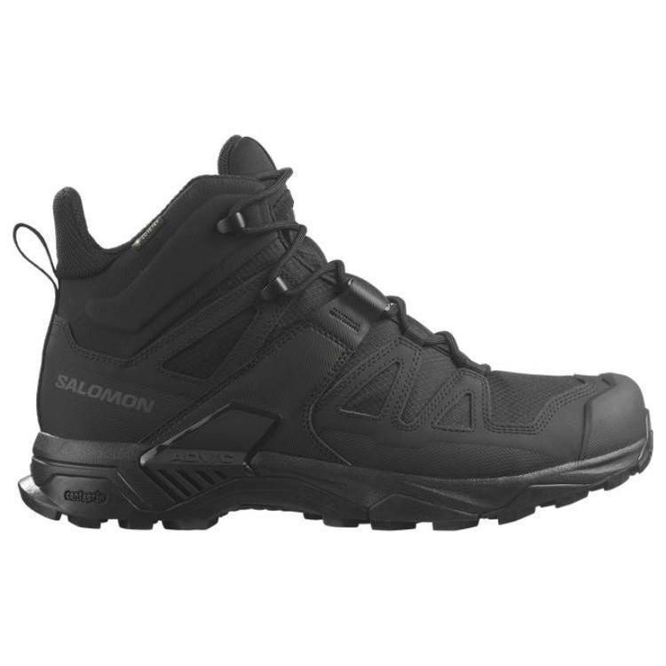 SALOMON X Ultra Forces Mid GTX Comfortable Slip-Resistant Durable Outdoor Functional Shoes Unisex Shoes Black 471949