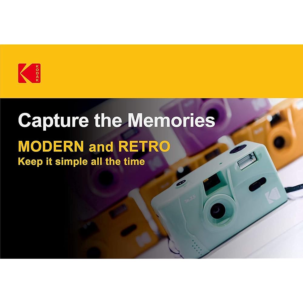 [Domestic Genuine Product/Warranty Included] Kodak Film Camera M35 Army Green