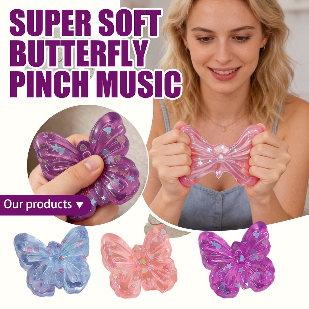 Super Soft Butterfly Toy Stress-relieving Toys
