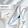 Golden Feather High-Precision Lash Tweezers for Lash Artists & Beginners