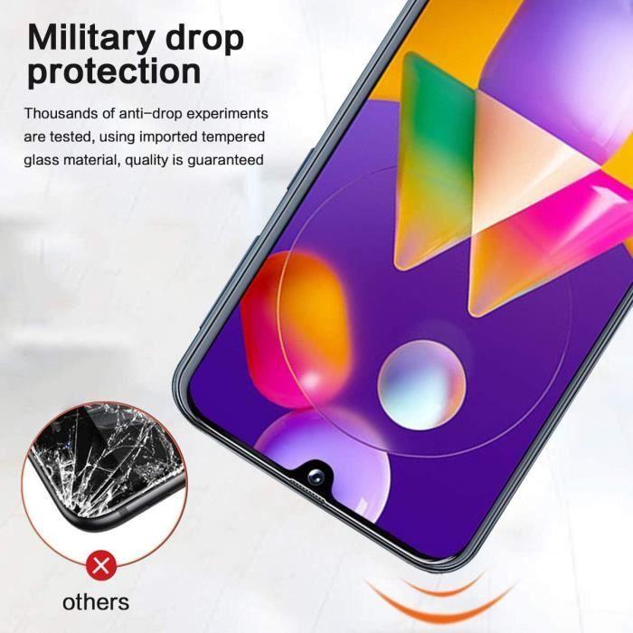 Film Protecteur - LittleMonkey - Samsung Galaxy A31 - Verre Trempé - 2 Pièces - Résistant aux Rayures