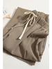 "2024 Women's Plus Size Ice Silk Wide-Leg Pants: Summer Loose, Draped, Straight-Leg Casual Trousers"