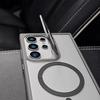 Samsung S26 Ultra Metal Lens Bracket & S25 Plus Magnetic Transparent Phone Case