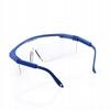 Rosfix Okulary Przeciwodpryskowe – Ochrona Oczu przed Iskrami i Pyłem | Soczewki Poliwęglanowe | Regulacja Długości Zausznika