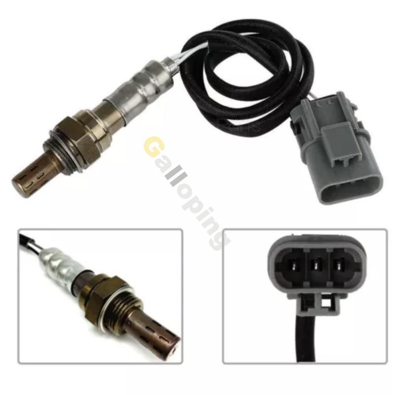 4pcs O2 Oxygen Sensor 1 2 Bank 1 2 for 2000 2001 2002 2003 Nissan Frontier Xterra 3.3L V6 Upstream Downstream Front Rear 4 Wires