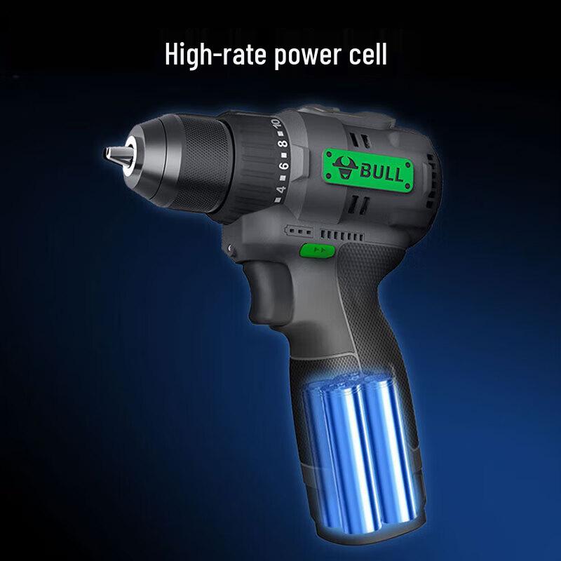 BULL 16V Cordless Brushless Electric Drill/Screwdriver CN plug (adapter included)