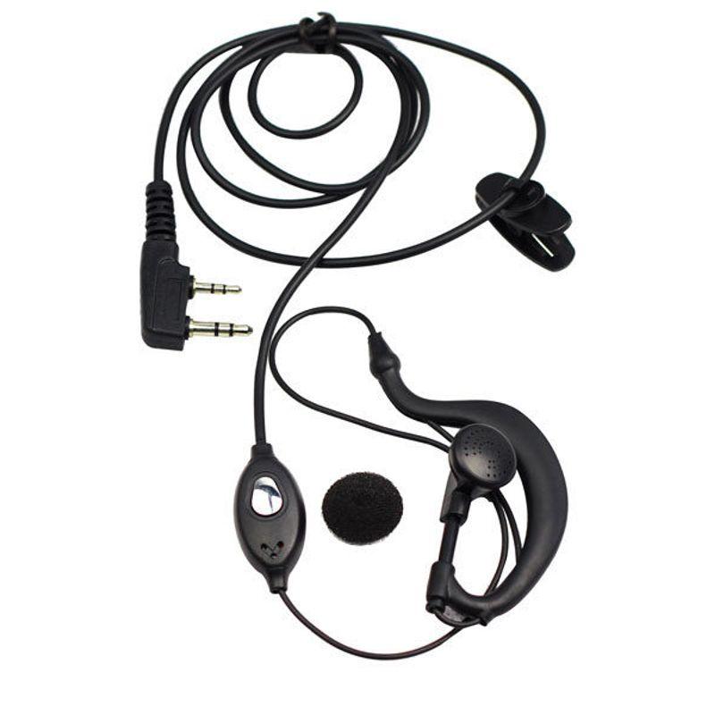 Factory Direct Intercom Headset Cable Universal in-Ear Soft Ear Hanging K Head Headphone Cable Wholesale