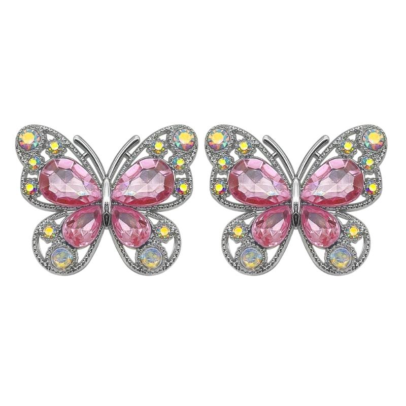 Stylish Diamonding Butterfly Gaming Headsets Decorations for Over Ear Headphone Enhances Sound Gear 1