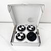 4Pc 68mm 56mm Wheel Center Caps Emblem Badge 50th Anniversary For BMW E39 E46 E90 E60 E87 E53 F10 F20 F30 M X3 X5 X6 Accessories xkzh98