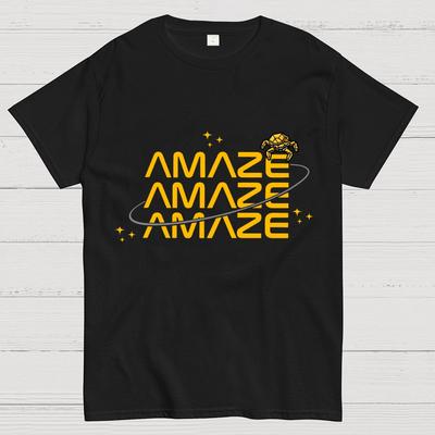 Amaze Amaze Amaze Cotton Casual Cool Loose T-Shirt