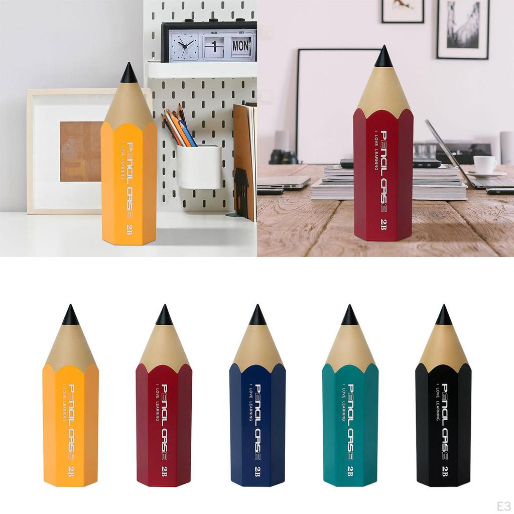 Bleistiftform Organizer Stift Niedlich Große Kapazität Halter Tasse für Schreibtisch