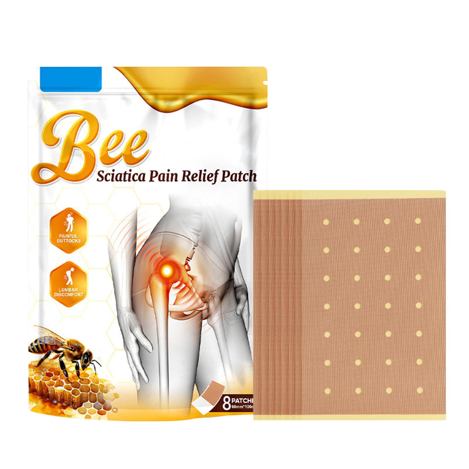 

Аппликация пластыря Bee Sciatic Patch облегчает дискомфорт седалищного нерва