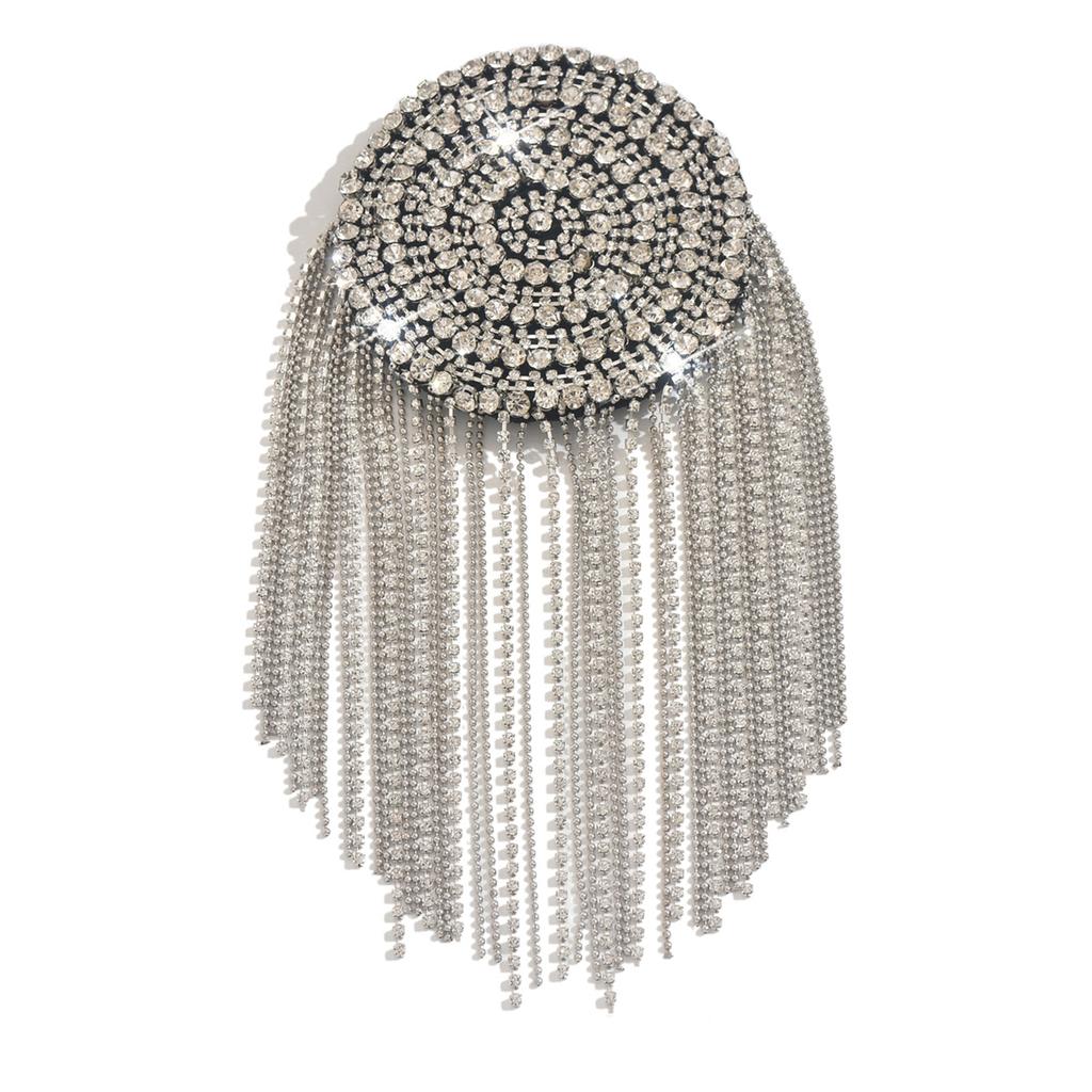 New Stock Fashion Tassel Retro Shoulder Patch Performance Stage Exaggerated Dress Coat Tassel Shoulder Patch