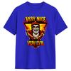 Danhausen Sehr Nett Sehr Böse T-Shirt Sommer Baumwoll-T-Shirts Für Herren Neuheit Freizeit-T-Shirt Kurzarm Klassisches Oberteil T-Shirts